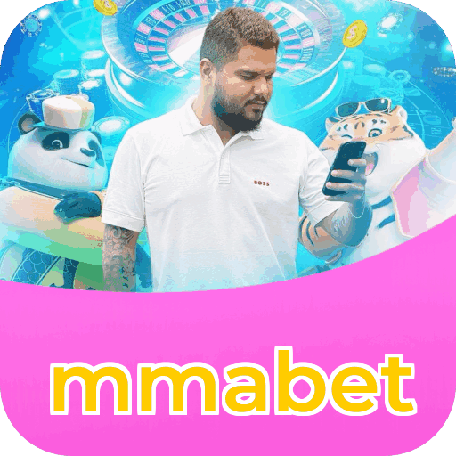 Interface do aplicativo mmabet mostrando jogos disponíveis no iOS e Android